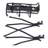 Portaequipajes trasero de aleación de aluminio para bicicleta portaequipajes de cola para bicicleta de montaña freno v freno de disco con tres puntos de apoyo puede llevar personas colgador