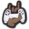 Serie de Frases para Consolas de Videojuegos Nuevas Transfronterizas Zuecos Zapatos Hebillas de Zapatos de Flores Decoraciones de Zapatos de Dibujos Animados Accesorios Listos para la Venta
