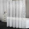 Conjunto de Cortina de Chuveiro Estilo Nórdico Ins, Cortina de Porta Bloqueadora de Água Sem Furos, Cortina de Chuveiro Divisória, Tecido Impermeável, Produtos Transfronteiriços, Impermeável