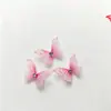 Mariposa de Doble Capa de 2 cm con Diamante, Mariposa de Malla de Tul Estéreo de Doble Capa para Decoración DIY de Uñas, Belleza Facial.