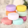 Directo de fábrica caja de crema macaron caja de color de labios 10g caja de sombra de ojos material PP diseño especial a prueba de fugas