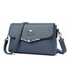 Bolso de Hombro para Mujer 2026 Bolso Cruzado Bolso de Piel Suave para Madres de Mediana Edad Bolso Cuadrado Pequeño Versátil Tendencia de Verano
