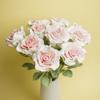 Ramo de Rosas Tailandesas de Lana Tejido a Crochet en stock Flores de Rosa Tailandesa Tejidas a Mano Regalo para el Día de San Valentín