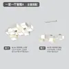Lustre Minimalista para Restaurante Designer Combinação Criativa Lâmpadas para Sala de Jantar Pós-moderno Simples Mesa de Jantar Bar Lâmpadas LED