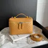 Bolsa Quadrada Pequena com Design de Couro de Crocodilo 2026 Nova Moda Simples Cor Sólida para o Dia a Dia Ombro Único Transversal