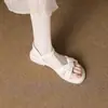 Sandálias Romanas com Sensação de Andar nas Nuvens para Mulheres, Novo Estilo de Verão 2026, Adequadas para Usar com Saias, Estilo Feérico da Moda, Sandálias Exquisitas e Emagrecedoras