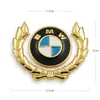 Pegatinas metálicas para coche logo de coche cubriendo arañazos pegatinas decorativas alas logo lateral pegatinas de logo de coche 3D tridimensional espiga de trigo metálica logo de coche