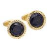 Cufflinks de luxo de alta qualidade Tianhe Stone Franceses para homens, camisa francesa, cufflinks avançados, terno transfronteiriço, cufflinks de gema