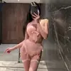 Lencería sexy, conjunto de tres piezas de niña linda, chica conejito, estilo puro e inocente, uniforme de sirvienta