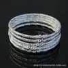 Pulsera Chapada en Oro 3MM Joyería para Mujer Pulsera de Cuentas de Oro Africano Regalo de Boda Etíope para Novia
