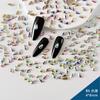Vidrio K9 Fondo Plano Forma Especial Diamante Pequeño Joyería para Arte de Uñas Gota de Agua Ojo de Caballo DIY Adhesivo para Carcasa de Teléfono Móvil Bolsa Accesorios de Joyería de Diamantes