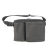 Bolsa de Cintura Grande para Trabajo al Aire Libre Tela Oxford Bolsa de Cintura Integral para Carpintero Electricista Fontanero Enfermera Bolsa de Herramientas Negra