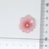 22mm Nuevo Estilo Flor de Cristal Degradado Resina DIY Pegamento de Crema Decoración para Funda de Teléfono Accesorios para Pasadores Materiales Hechos a Mano