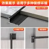 Tira de borde decorativa de aleación de aluminio, tira de borde en forma de I, tira en forma de I para suelo, tira protectora de esquina, tira decorativa en forma de H para panel de pared