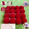Al por mayor transfronterizo Bolas de Pelo de Conejo Artificiales Pompones DIY 4cm 5cm 6cm Adornos Colgantes Festivos Ropa Zapatos Sombreros Bolsas Accesorios de Decoración