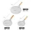 Pá para Pizza em Estoque com Cabo Fixo, Pá de Transferência de Pizza Multi-Tamanho, Ferramenta de Assar, Utensílio Diário de Cozinha