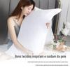 Fronha de hotel roupa de cama de hotel 60 80 algodão hotel cinco estrelas conjunto de quatro peças fronha de cetim branca