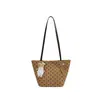 2026 Otoño/Invierno Diseño Nicho Retro Lunares Bolso Cubo Gran Capacidad Versátil para Viajes Diarios Bolso de Hombro Único Bolso de Axila