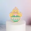Ovos de Páscoa de Madeira em Formato de Ovo - Ornamentos Populares Transfronteiriços - Artesanato para Decoração de Casa de Fazenda - Lascas de Madeira para Pintura e Grafite Infantil