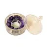 Pedra Bruta de Cristal Natural Pedras de Aromaterapia Sem Fogo Pedra Expansora de Aroma Recipiente de Desmagnetização Castiçal Ornato de Cristal de Aroma para Óleo Essencial de Interior em Casa