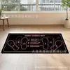 Esterilla de diatomita para sentadillas transfronteriza temu para principiantes, alfombrilla de suelo para entrenamiento auxiliar de sentadillas para fitness en casa, alfombrilla de suelo para flexiones