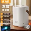 Humidificador USB de Doble Boquilla Gran Volumen de Niebla Gran Capacidad Hogar Dormitorio Sala de Estar Escritorio Portátil Pequeño Grande Vaporizador
