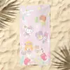 Toalla de Playa Sanrio Patrón de Dibujos Animados para Niños Gato Kitty Estampado Toalla de Baño Microfibra Secado Rápido para la Playa Toalla de Natación