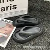 Pantuflas de EVA con suela gruesa y sensación de mierda, para el hogar, verano, color caramelo, hada, viento, playa, chanclas para exteriores, comercio exterior, venta al por mayor