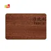 Tarjeta Inteligente de Bambú NFC Personalizada Hotel RFID Control de Acceso de Bambú Tarjeta de Habitación Tarjeta de Membresía VIP