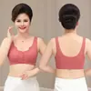 Nuevo sujetador sin costuras para mujer, soporte para el pecho, anti-caída, inalámbrico, push-up, transpirable, cierre delantero, talla grande