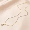 Colgante de Perla de Agua Dulce de Lujo Ligero de Alta Gama Transfronterizo Acero Inoxidable Oro de 18K No se Desvanece Nicho Caja de Regalo para Mujer Estilo Barroco