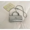 Bolso Pequeño Texturizado con Patrón de Cocodrilo Transfronterizo para Mujer 2026 Nuevo Estilo Bolso de Mano con Bloques de Color Elegante Bolso Cruzado de Alta Gama