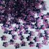 Atacado 10mm Estéreo Flor de Cerejeira Esmaltada Furo Médio Flor Pequena diy Grampo de Cabelo Artesanal Material para Penteado