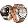 Adequado para Huawei Watch Gt4 Pulseira Original Importada de Couro de Bezerro Marrom Camélia Mostrador Gt3 46mm Compatível com Watc