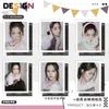 Tarjetas de Celebridades Polaroid de Ouyang Nana, Tarjetas Pequeñas Coleccionables con Hojas Despegables, Empaquetadas Individualmente