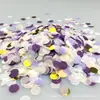 Confeti Transparente de 1 cm para Relleno de Globos Confeti para Lanzar en Bodas Color Mixto Papel Shredded Redondo 10g