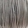 Spot fábrica venta al por mayor cuerda de nylon negra cordón de ajuste cordón trenzado de núcleo redondo 1234568mm