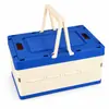 Caja de almacenamiento plegable, caja de camping, organizador plegable, caja de regalo, maleta, caja de almacenamiento multifuncional