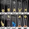 Trofeo de Cristal Souvenir Personalizado Grabado Equipo Personal Empresa Escuela y Otras Medallas de Premiación Competición Personalización