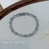 Pulsera Francesa Retro de Calabaza para Mujer, Diseño de Nicho, Moderna y Versátil, Bonito Regalo para Mejor Amiga, Pulseras para Mujer Apilables