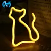 Luz neon em formato de ins decoração de quarto coração de menina cor de gato luz adereços de foto decoração de celebridade da internet Lua Estrela