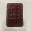 24 Ventosas de Silicona, 24 Ventosas de un Solo Lado, Base Adhesiva Cuadrada, Antideslizante, Estable, Soporte Móvil Movible, Versión Delgada