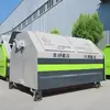 Caja de Basura con Brazo Gancho Exterior Grande Acero al Carbono Remolque Brazo Gancho Volquete Caja de Transferencia de Basura Cubo de Basura Sanitario