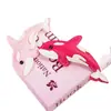 Llavero de cuero de dibujos animados de animales marinos, ballena y capibara de moda y creativos, exquisito accesorio para coche y colgante para mochila