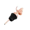 Vertedor de Vino de Acero Inoxidable, Boquilla Vertedora, Tapón de Vino con Apertura y Cierre Automático Flip-Top, Tapón para Botella de Vidrio de Barman, Varios Colores
