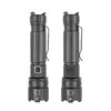 Linterna Mini de Aluminio Portátil con Clip para Bolígrafo, Zoom Telescópico con Memoria, Superventas Transfronteriza Xhp50 para Exteriores