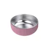 Ventas Directas de Fábrica Acero Inoxidable Silicona Vajilla Infantil Plato de Cena de Silicona Bol Tenedor Cuchara Babero Vajilla Set de Vajilla para Bebé