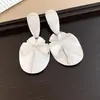 Pendientes de Botón Geométricos Irregulares Exagerados de Metal con Superficie Brillante, Estilo Nuevo 2026, Pendientes de Personalidad, Sentido del Diseño, Adornos para Orejas