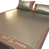 Esterilla Refrigerante de Seda de Hielo para Verano Nuevo Modelo 2025 Esterilla de Ratán Esterilla de Bambú Sábana para Uso en Casa Verano Clase a Esterilla de Paja Esterilla Suave Lavable a Máquina a