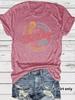 Amazon Cross-border Europa e Estados Unidos TENHA O dia que VOCÊ MERECE Camiseta solta casual de manga curta e gola redonda para mulheres